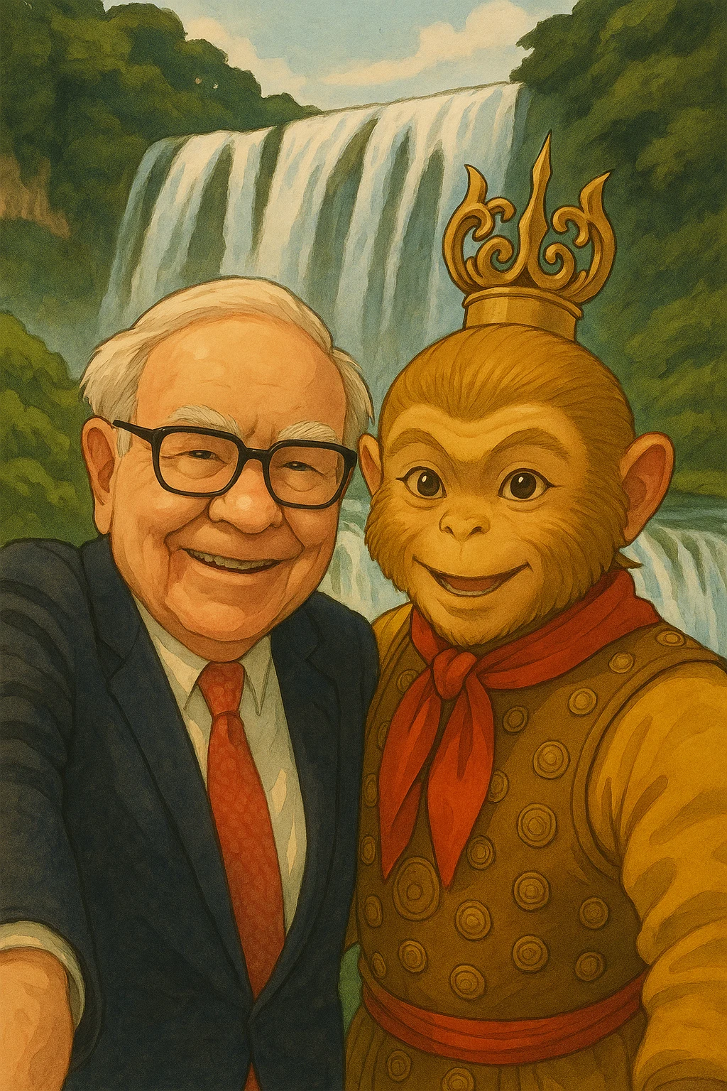 画像変換例1 ジブリスタイル