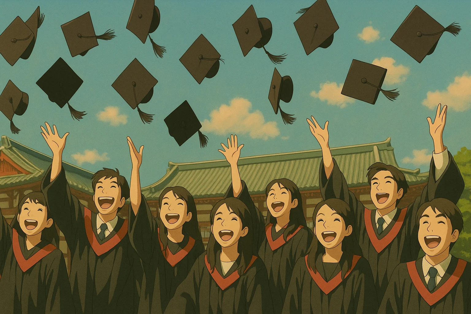 画像変換例5 ジブリスタイル